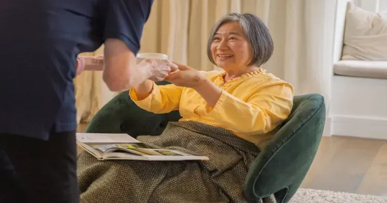 What's the best way to help an older caregiver accept that she needs respite care to avoid burnout?