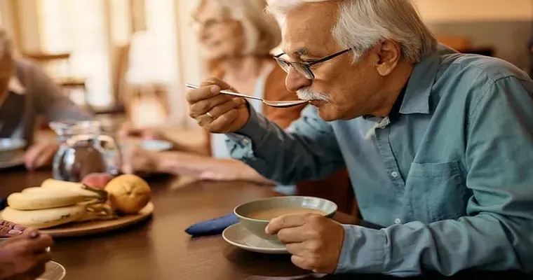 What meds affect sense of smell in elderly?