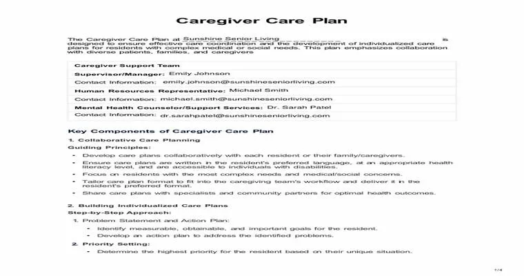How to Make a Care Plan for the Elderly