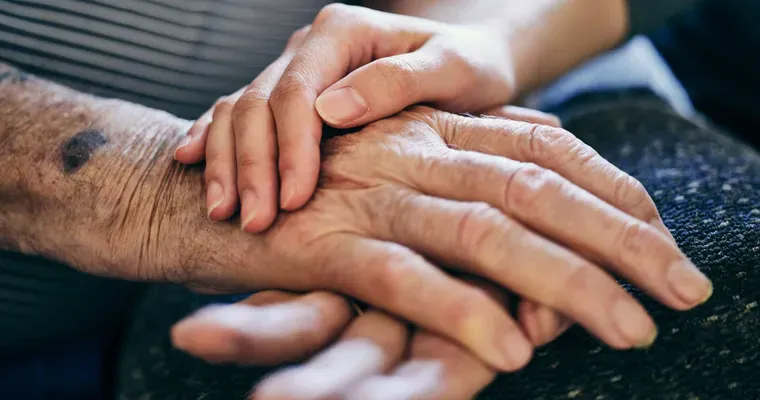 Need help with elderly grieving father. How can I best support him?