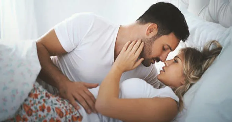Trying to get my husband to stay in bed during the night. Any ideas?