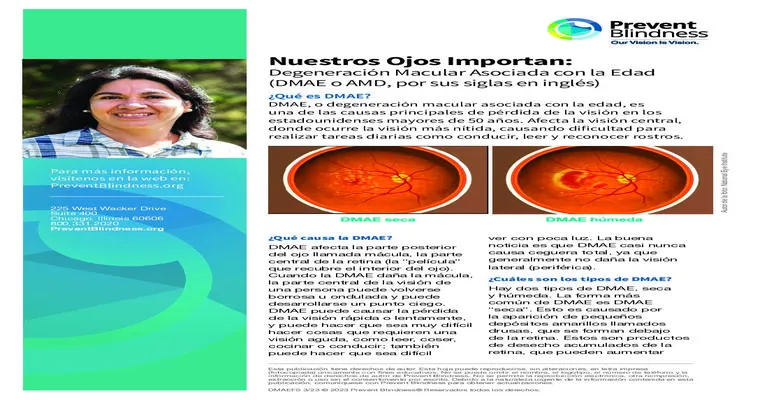 Age-Related Macular Degeneration: Information for Caregivers