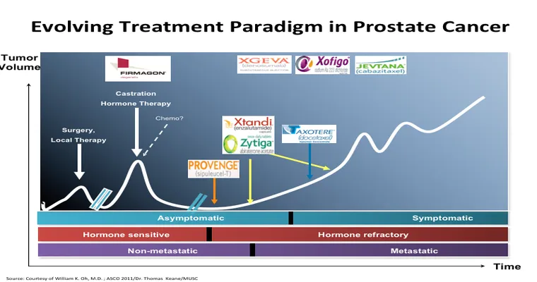 Metastatic prostate cancer and chemo.