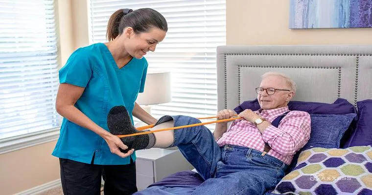 What have your PT/OT (therapy for retaining ability to self-ambulate & help with pain) experiences in hospice been?