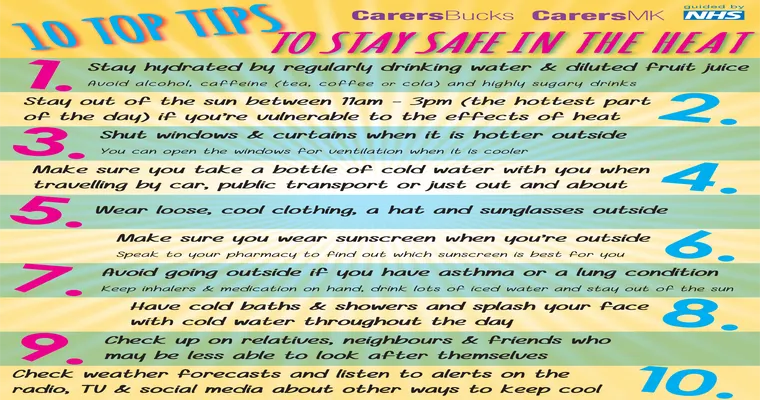 How to Stay Well in Hot Weather