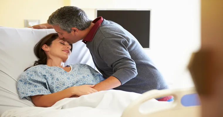 My husband is back in the hospital.