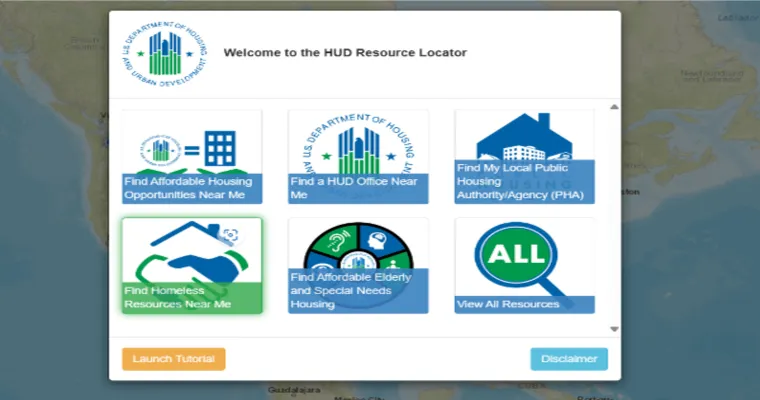 What resources are out there for a homeless, a disabled, elderly person?