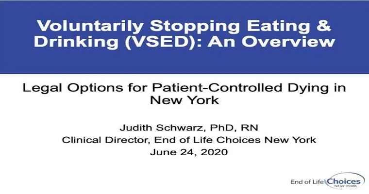 "VSED" as an Advance Directive in Case of Future Dementia