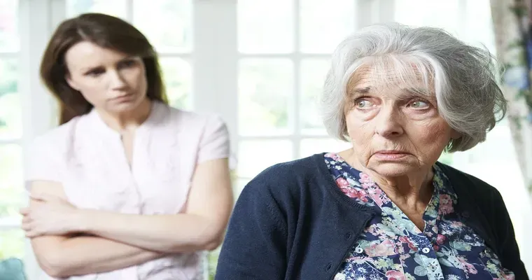 Estranged from elderly mom who needs help.