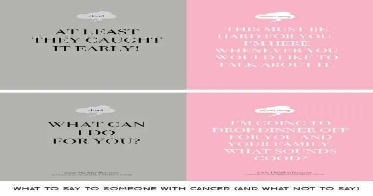 What to Say When You Don’t Know What to Say to a Cancer Patient