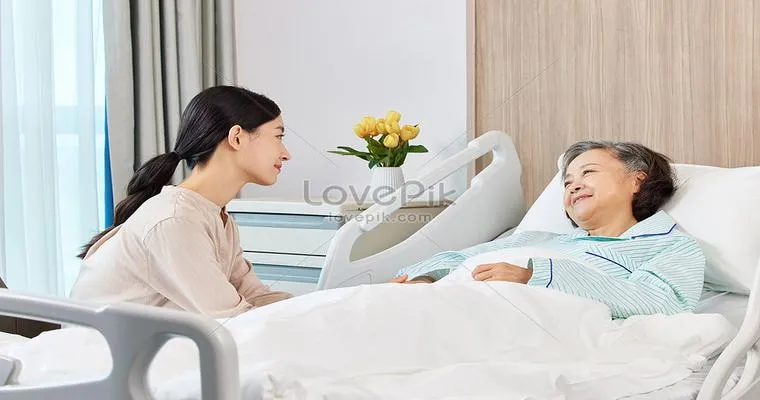 Mom hospitalized. I can't visit her.
