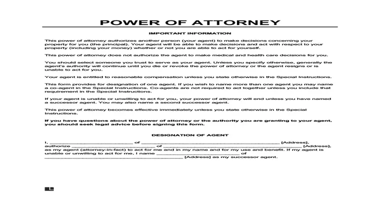 My grandma is her incompetent son's POA. Can she legally give his money away upon her death?