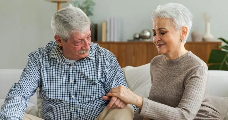 Living with elderly with dementia.