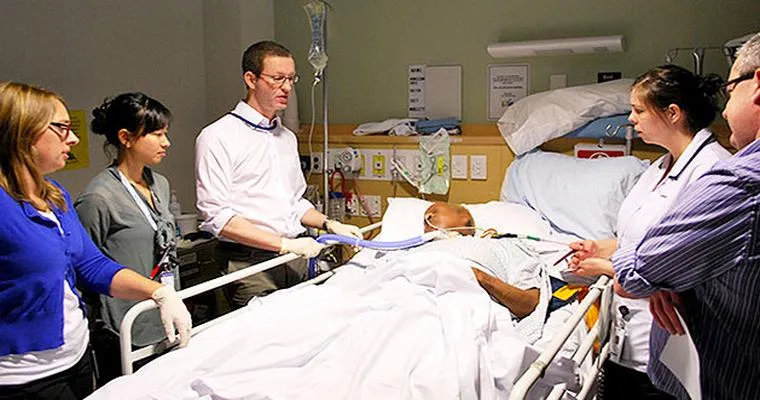 Dad on hospice care with feeding tube.