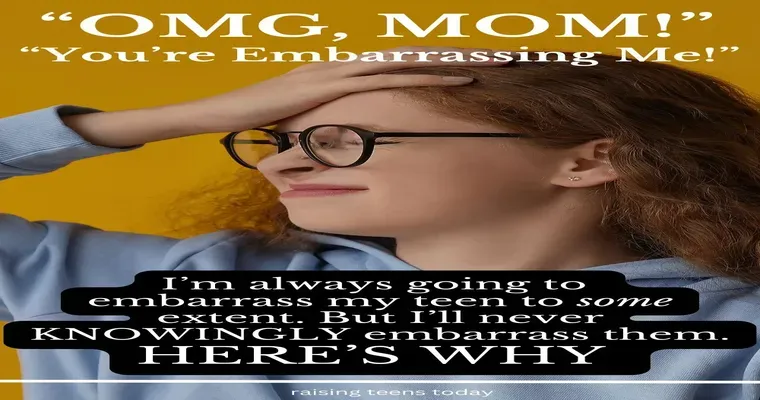 How to get Mom to stop embarrassing us and cooperate more?