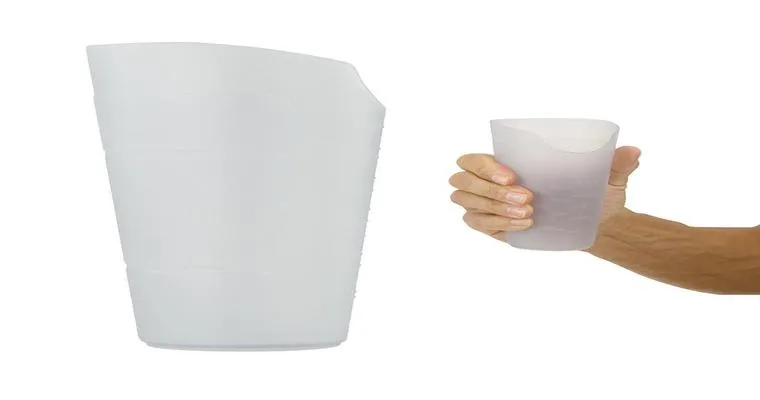 Nosey cup for issues with swallowing.